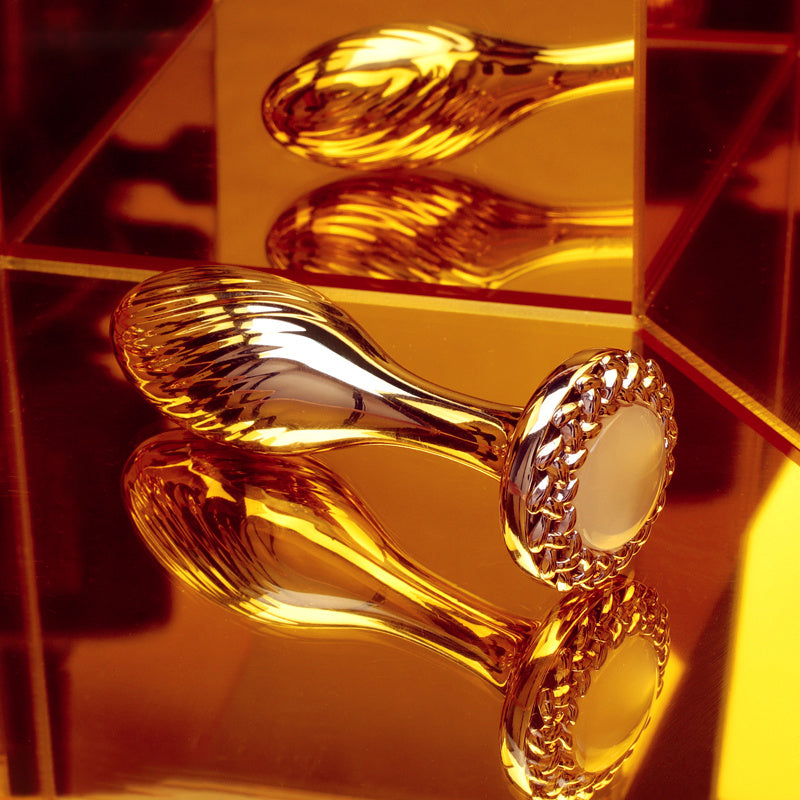 Metal Butt Plug with Pearl - Anal Toys - Sevanda