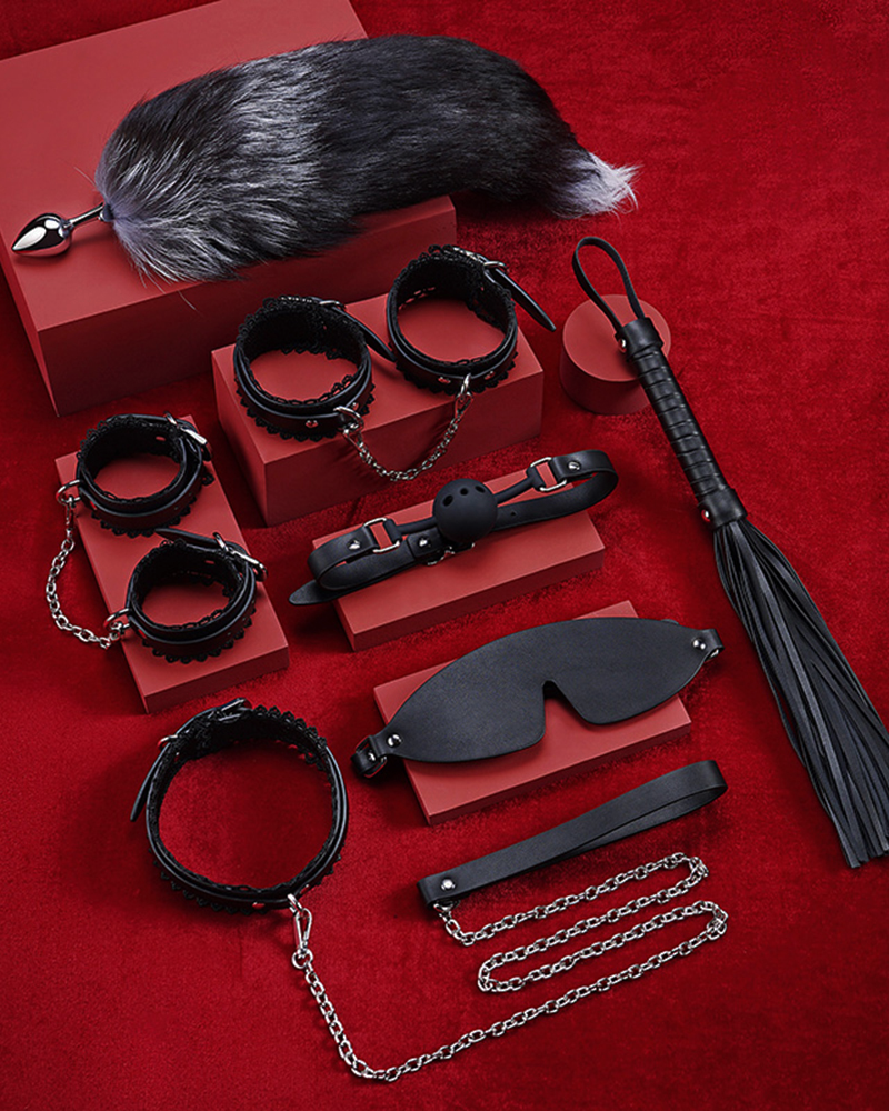 ROOMFUN Black Lace Bondage Set - Bondage Set - Roomfun