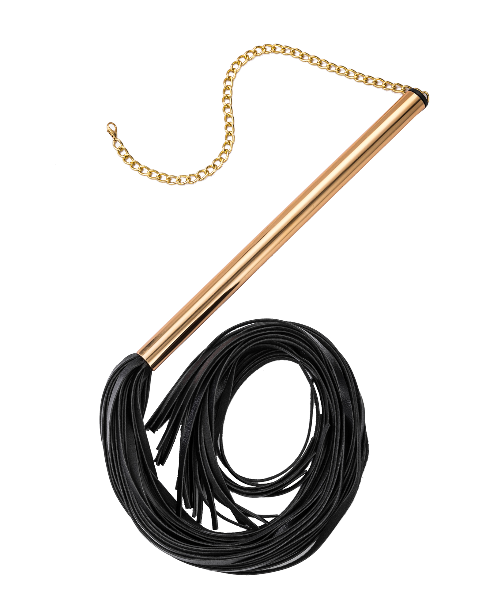 Golden Handle Bondage Spanking Flogger - Spank - Roomfun