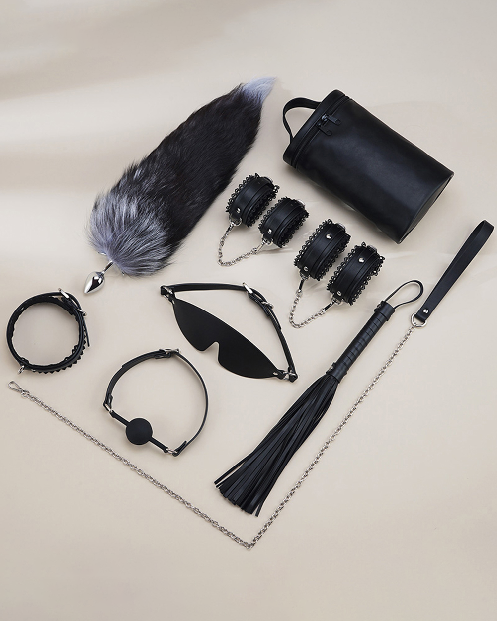 ROOMFUN Black Lace Bondage Set - Bondage Set - Roomfun