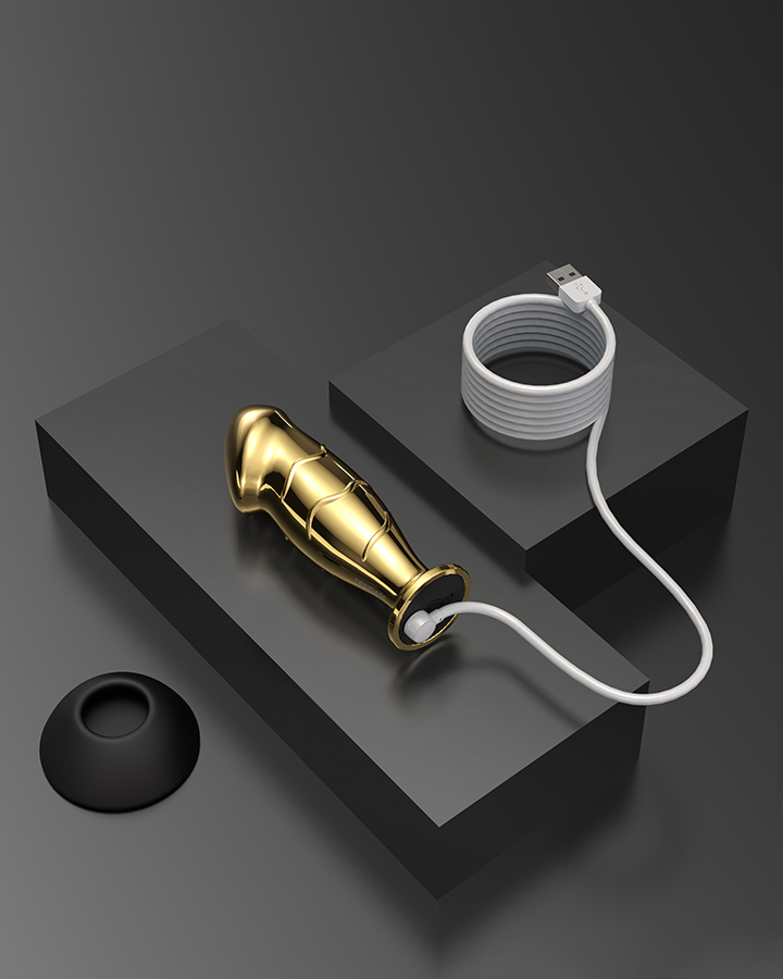 Hercules Remote Control Metal Prostate Vibrator Massager - Vibrator - Sevanda