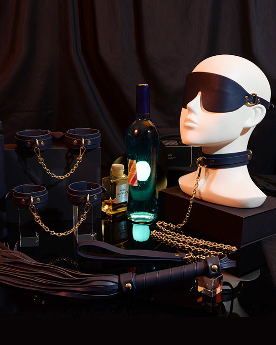 ROOMFUN Premium Navy Bondage Set - Bondage Set - SHMILY