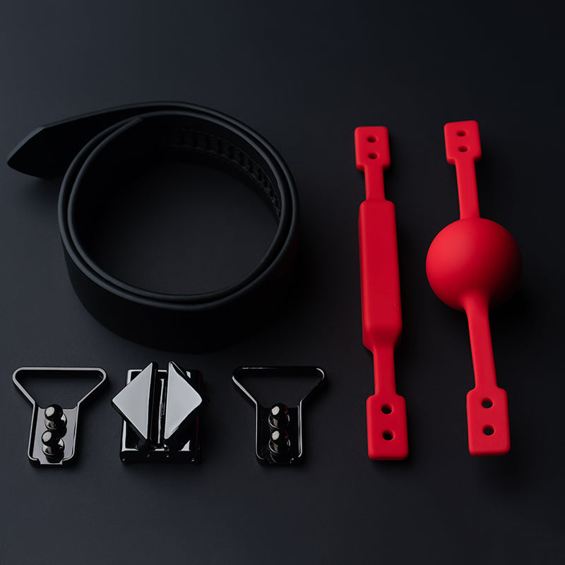 Ball Gag and Gag-bite Set - Ball Gag - Lockink