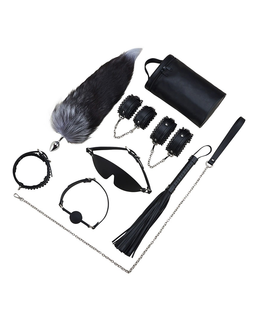 ROOMFUN Black Lace Bondage Set - Bondage Set - Roomfun