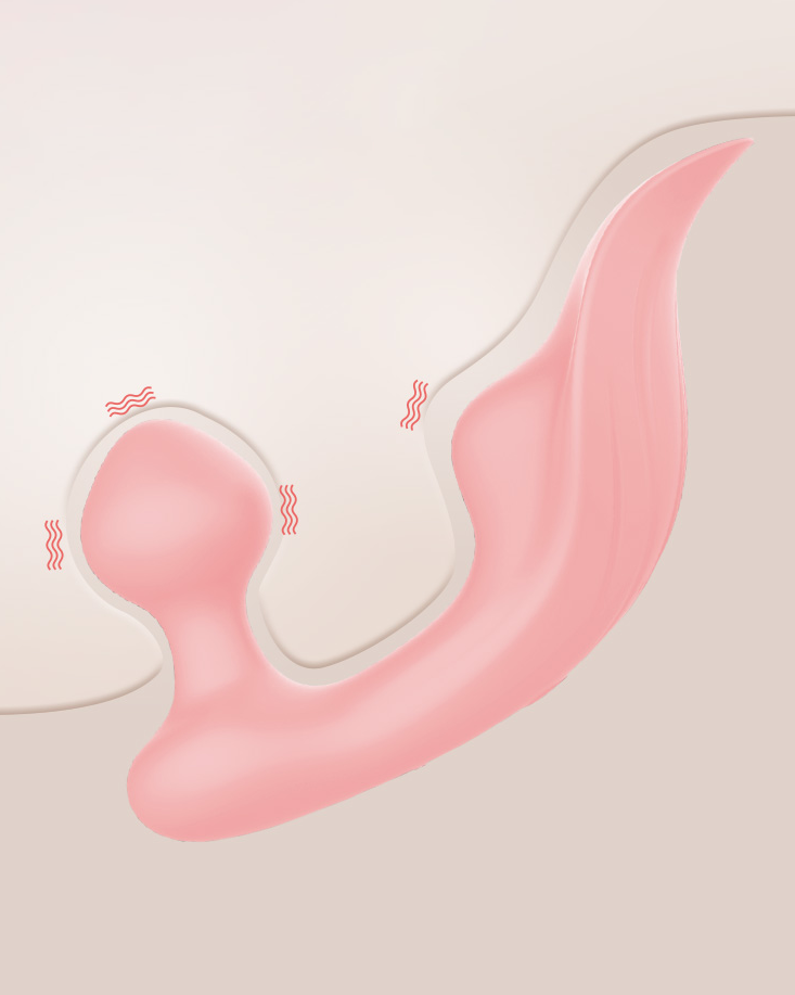 Remote Control Dual Stimulation Vibrator and Strap on harnesses - Vibrator - Roomfun