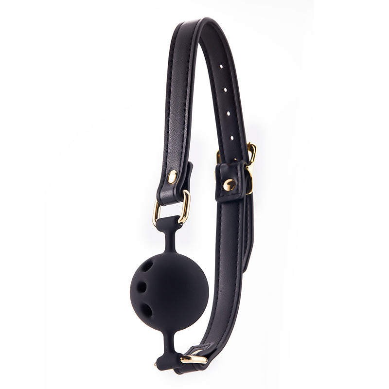 Silicone Open Mouth Gag With Breathable Holes - Gag - Roomfun