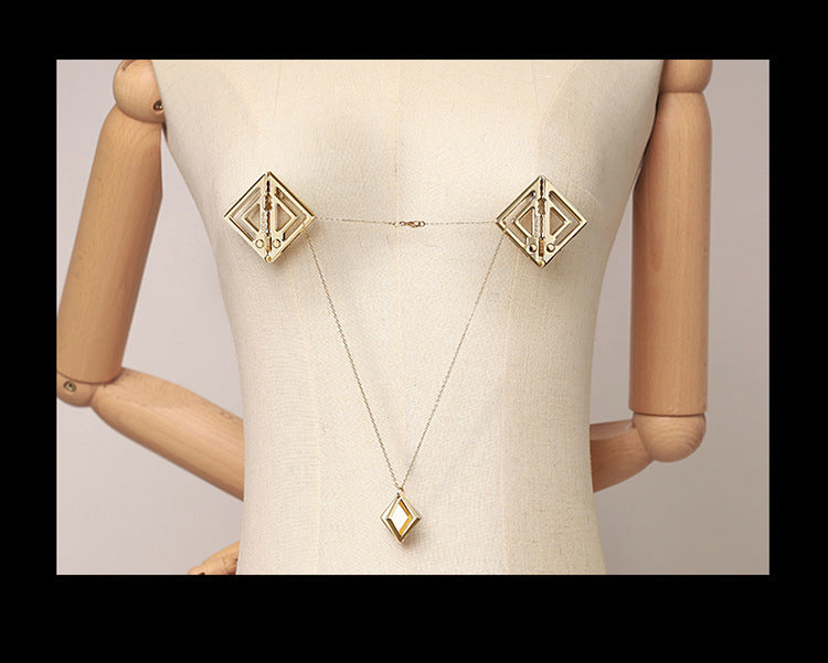 Adjustable Metal Nipple Clamps with Pendant - Nipple Clamps - Lockink